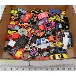 FLAT OF HOT WHEELS DIE CAST CARS