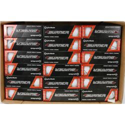 FLAT OF TAYLORMADE RECLAIMED GOLF BALLS.