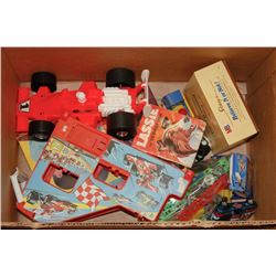 ESTATE BOX OF VINTAGE TOYS