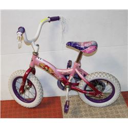SMALL PRINCESS  GIRLS FIRST BIKE