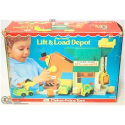 FISHER PRICE LIFT AND LOAD DEPOT SET