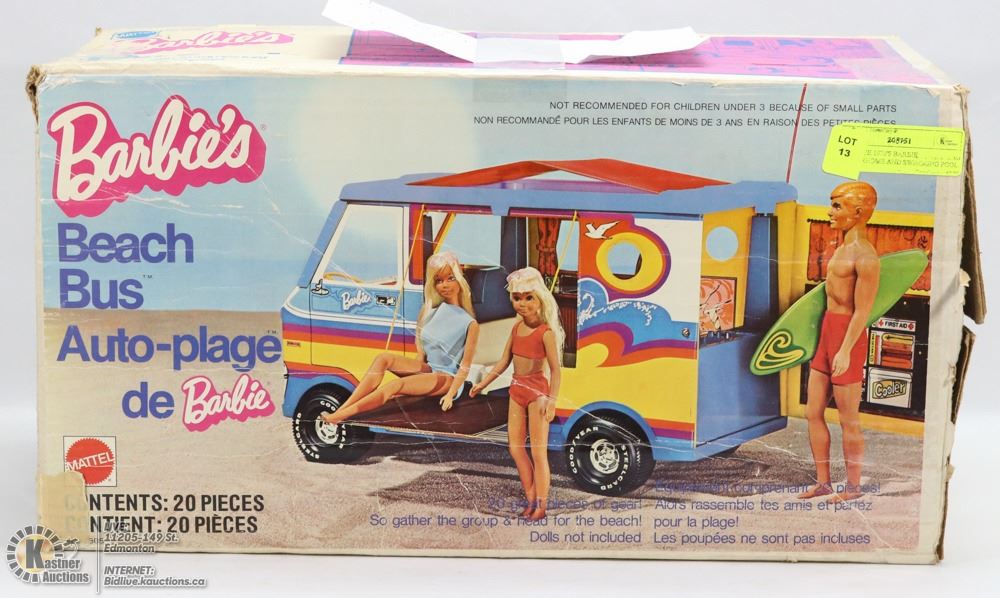 barbie swimming pool 1970s