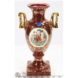 5) ANTIQUE PORCELAIN VASE