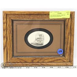 146) ARTIST SIGNED 1988 CARIBOO HAIR TRUFFLINGS OF