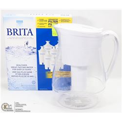 BRITA WATER PITCHER WITH FILTERS IN BOX