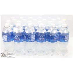 CASE WITH 24 BOTTLES OF AQUAFINA WATER