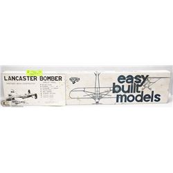 LANCASTER BOMBER BALSA FLYING MODEL