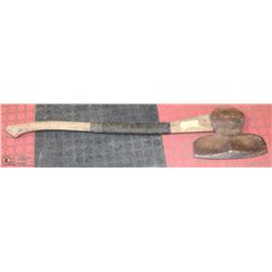 ANTIQUE BROAD AXE.