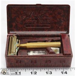 VALET AUTO STROP RAZOR IN BAKELIGHT CASE.