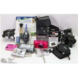 FLAT OF CAMERAS SONY, CANON, FUGIFILM, NIKON