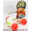 Image 1 : VINTAGE DRUMMER BOY PULL TOY