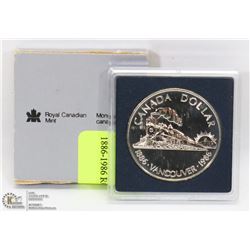 1886-1986 RCM SILVER DOLLAR