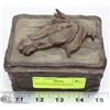 Image 1 : HORSEHEAD KEEPSAKE BOX