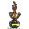Image 1 : ANTIQUE SOLID BRONZE STATUE