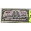 Image 1 : 1937 CANADIAN $10 BILL.