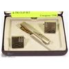 Image 1 : VINTAGE MEN'S ESTATE CUFF LINKS & TIE CLIP SET