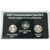 Image 1 : 2001 US UNCIRCULATED PROOF ISSUE COIN SET FROM 3