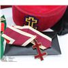 Image 4 : ESTATE MASONIC SHRINERS HATS, MEDALS AND PINS