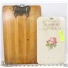 Image 1 : LOT OF 2 VINTAGE CLIPBOARDS