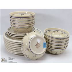 21PC VINTAGE MADE IN POLAND DISHES
