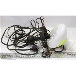 VINTAGE HANGING LIGHT FIXTURE