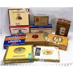 BOX OF ASSORTED VINTAGE BOXES