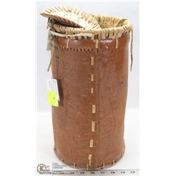 VINTAGE HANDCRAFTED NATIVE BASKET