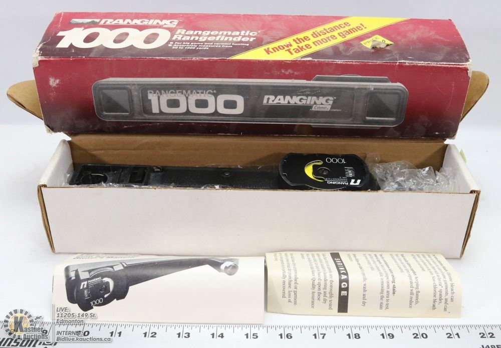 Coleman Rtk1000 VINTAGE COLEMAN RANGING 1000 RANGEMATIC