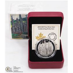 14)  2014,  PURE SILVER,  $20.00  COIN,  RCM