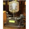 Image 1 : VINTAGE GLADIATOR LAMP WITH SHADE
