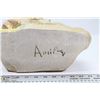 Image 4 : LARGE SOAPSTONE CARVING SIGNED AMIRAQ OF NWT