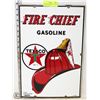 Image 1 : 1955 TEXACO FIRE CHIEF GAS PUMP PORCELAIN METAL