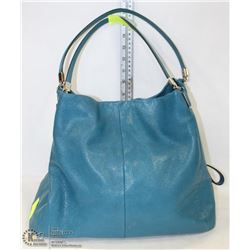 AUTHENTIC TURQUOISE COACH PURSE