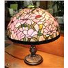 Image 1 : PINK STAINED GLASS LAMP