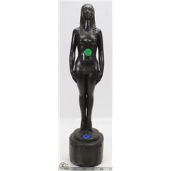 8) SIGNED INDIAN LADY SCULPTURE