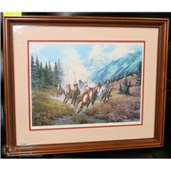 DOWN FROM HIGH COUNTRY GERRY METZ  HAND SIGNED