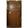 Image 1 : ANTIQUE OAK HALL WARDROBE WITH ORIGINAL HARDWARE