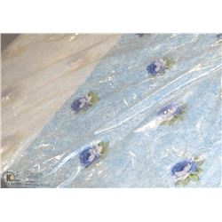 NEW FLORAL QUEEN SIZE MATTRESS WITH BOXSPRING