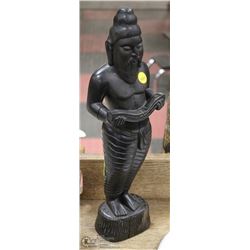 207) ANTIQUE WOOD CARVING OF SAGE