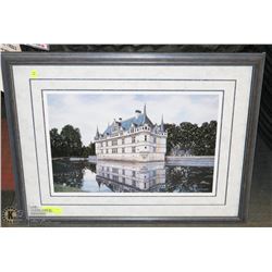 KAREN CHABOT AUTOGRAPHED BUILDING PRINT