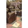 Image 1 : VINTAGE 1940'S HUNTING DOG OLD COPPER WEATHERVANE