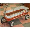 Image 1 : VINTAGE TOWN AND COUNTRY RED WAGON WITH SIDE RAILS