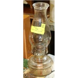 6) ANTIQUE COAL OIL LAMP