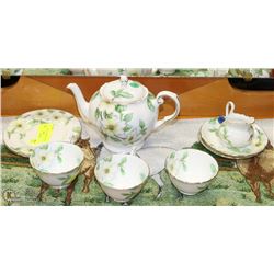 202) 10PC VINTAGE TUSCAN ENGLAND DOGWOOD SET INCL