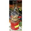 Image 1 : 6) ANTIQUE CN OIL LAMP