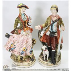 PAIR OF PORCELAIN FIGURINES