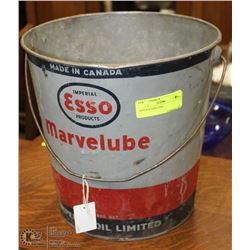 VINTAGE ESSO PAIL