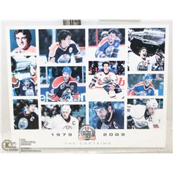EDMONTON OILERS "THE CAPTAINS"
