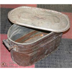 VINTAGE COPPER WASHTUB