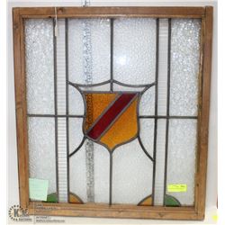 30X30 STAINED GLASS WINDOW